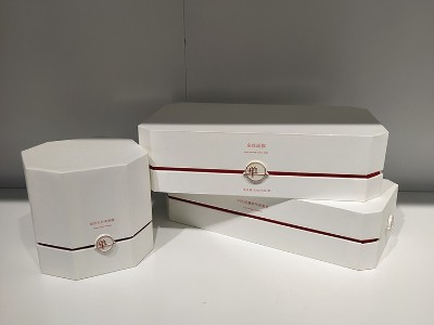 化妆品套盒-冻干粉精品纸盒-高端化妆品包装盒
