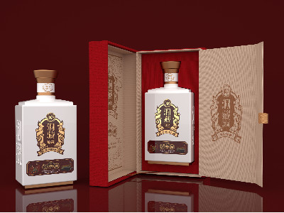 点创酒盒包装厂家：白酒精品盒定制